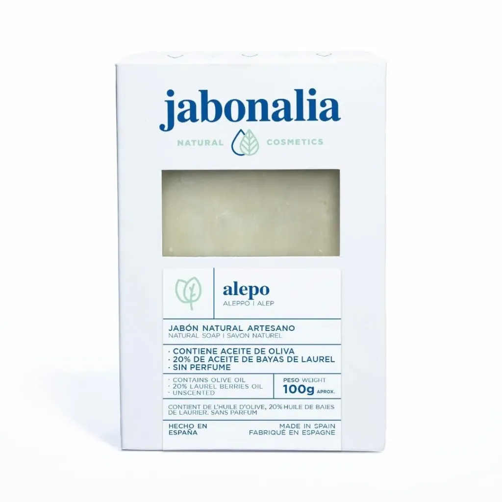 Jabón Natural Alepo 100g Jabonalia